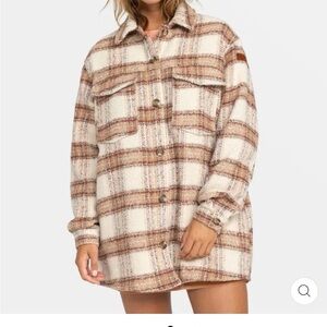Roxy Women’s Check The Swell Shacket